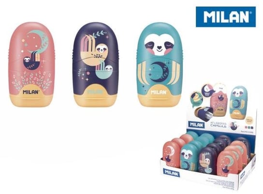 Temperówko-gumka Capsula Cuddles p16 MILAN Cena za 1szt (4701116CD) Milan
