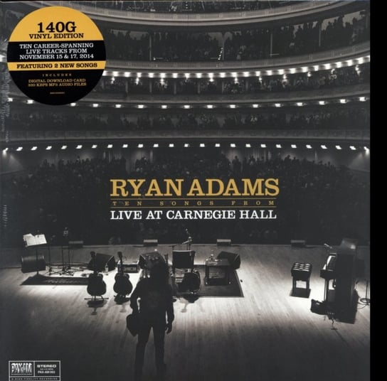 Ten Songs From: Live At Carnegie Hall Adams Ryan