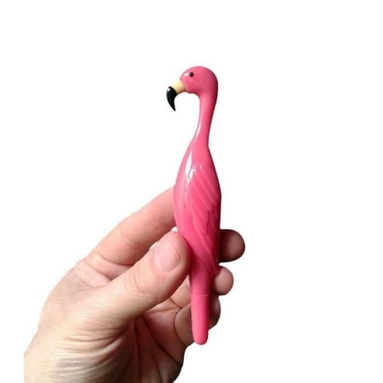 Ten uroczy różowy długopis w kształcie flaminga z radością będzie Ci towarzyszył podczas pisania małych notatek. Inna marka