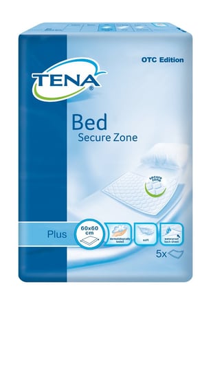 Tena, Bed Plus OTC Edition, Podkłady higieniczne 60x60 cm, 5 szt. Tena