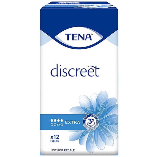 Tena, Discreet Extra, wkładki higieniczne, 12 szt. Tena