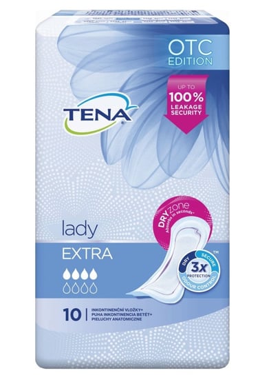 Tena, Lady Extra OTC Edition, specjalistyczne podpaski, 10 szt. Tena