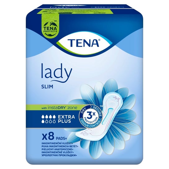 TENA Lady Extra Plus Specjalistyczne podpaski 8 sztuk TENA