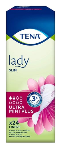 Tena Lady Slim Ultra Mini Plus. specjalistyczne wkładki, 24 sztuki Tena