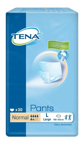 Tena, Pants Normal, majtki chłonne L, 100-135 cm, 30 szt. Tena