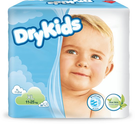 TENA Pieluchomajtki Dry Kids XL (11-25kg) TENA