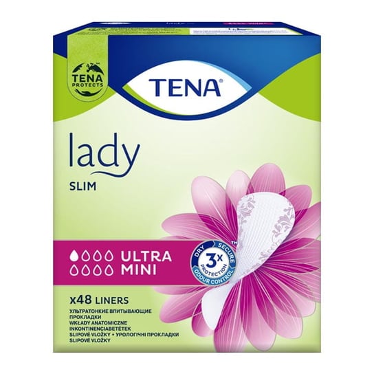 Tena, Wkładki, Lady Slim Ultra Mini, 48 Sztuk Tena