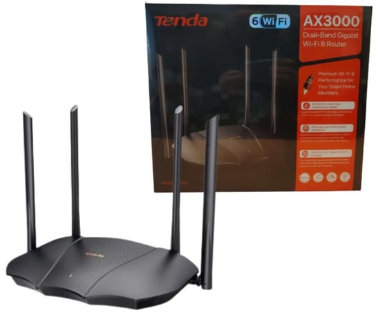 Tenda TX9 Pro Dwupasmowy router WiFi 6 AX3000 Tenda
