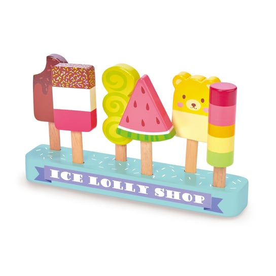 Tender Leaf Toys, zabawka edukacyjna mini sklepik z lodami na patyku Tender Leaf Toys