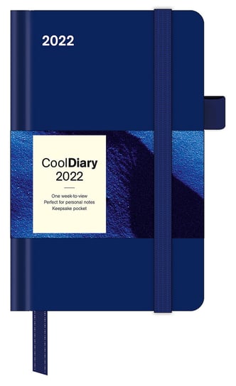 Teneues, Kalendarz Cool Diary Blue 2022 Teneues