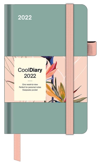 Teneues, Kalendarz książkowy Cool Diary Sage 2022, Zielony Teneues