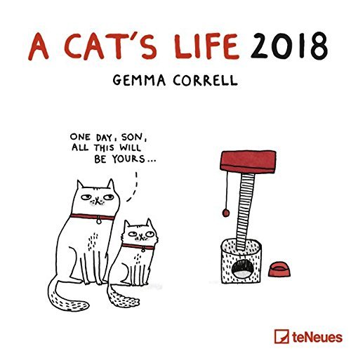 Teneues, kalendarz ścienny 2017, A Cat's Life Teneues