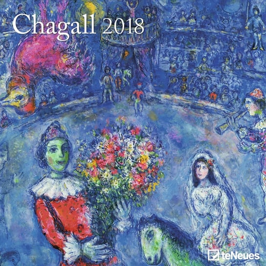 Teneues, kalendarz ścienny 2018, Chagall Teneues