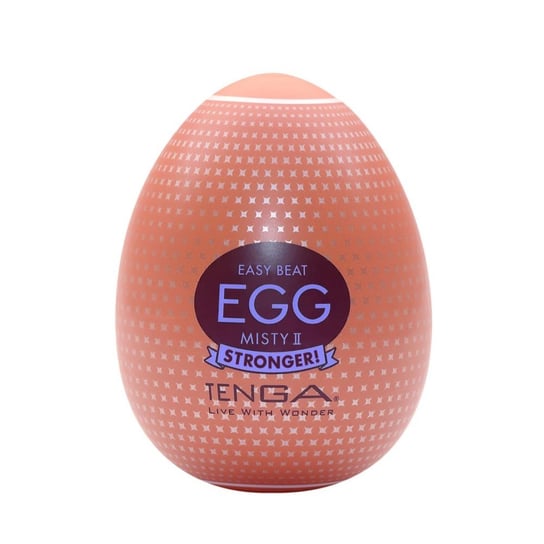 Tenga, Easy Beat Egg Misty Ii Stronger Jednorazowy Masturbator W Kształcie Jajka TENGA