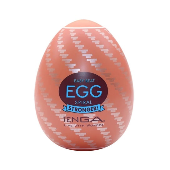 Tenga, Easy Beat Egg Spiral Strober Jednorazowy Masturbator W Kształcie Jajka TENGA