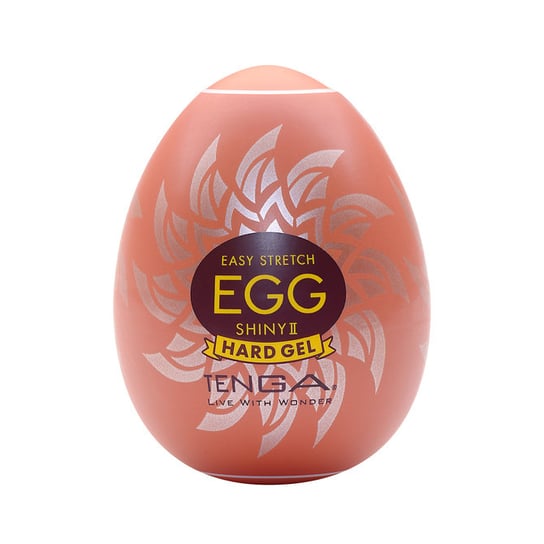 Tenga, Easy Stretch Egg Shiny Ii Hard Gel Jednorazowy Masturbator W Kształcie Jajka TENGA