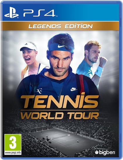 Tennis World Tour Legends Edition (PS4) Bigben Interactive