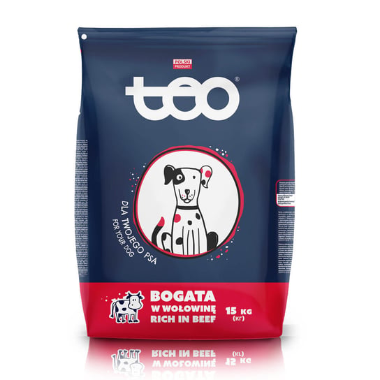TEO BOGATA W WOŁOWINĘ 15 KG Expand  Karma sucha dla psa TEO bogata w wołowinę 15 kg PUPIL Foods
