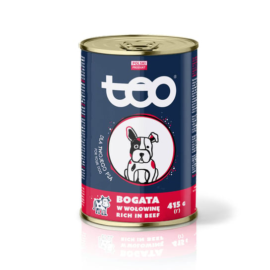 TEO bogata w wołowinę 415 g Expand  Karma mokra dla psa TEO bogata w wołowinę 415 g PUPIL Foods
