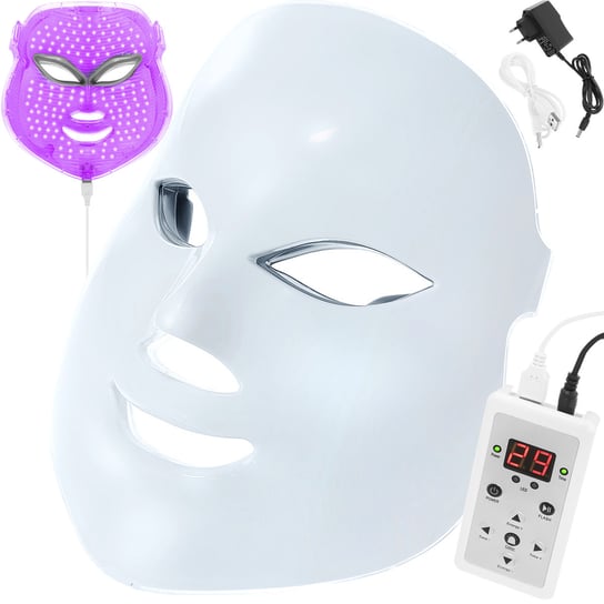 Terapia Fotonowa Maska LED 7 Kolorów do Twarzy ISO TRADE Iso Trade