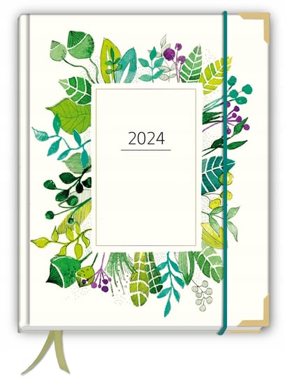 Terminarz 2024 Minimal Tadaplanner Książkowy Szyty Tygodniowy A5+ Kalendarz TADAPLANNER