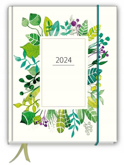 Terminarz 2024 Tadaplanner Książkowy Szyty Tygodniowy A5+ Kalendarz Roczny TADAPLANNER