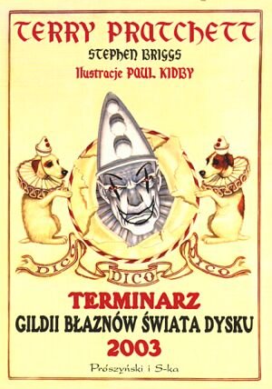 Terminarz Gildii Błaznów Świata Dysku 2003 Pratchett Terry