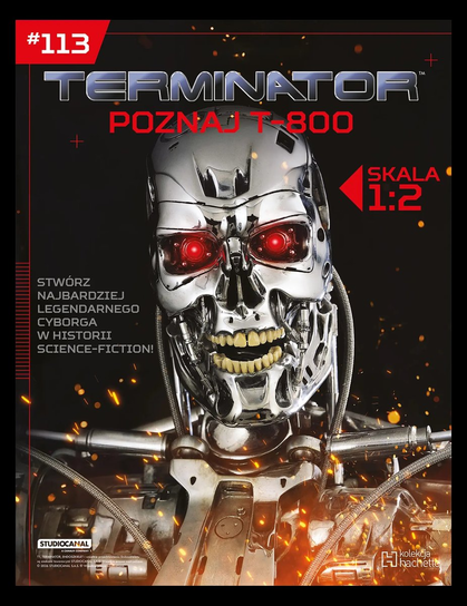 Terminator Zbuduj T-800 Hachette Polska Sp. z o.o.