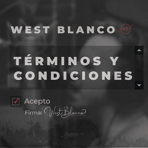 Términos Y Condiciones West Blanco