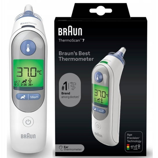 Termometr BRAUN ThermoScan 7 IRT6520 Braun