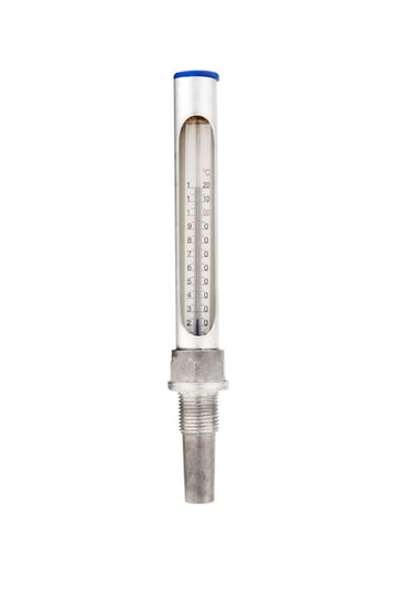 Termometr do c.o. prosty 1/2" 100°C AL Ferro