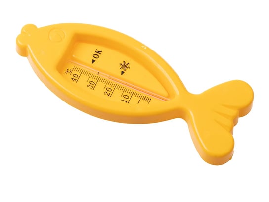 Termometr do kąpieli dla niemowląt Rybka - żółty Hedo
