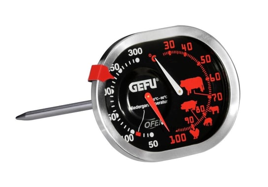 Termometr do mięsa GEFU, stalowo-czarny, 13x6,5x8,5 cm Gefu