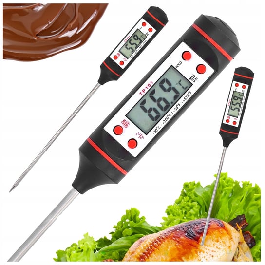 Termometr elektroniczny KUCHENNY szpilkowy z sondą do mięsa grilla wędlin Nice Stuff