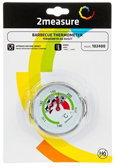 Termometr grillowy 160-210°C Inna marka