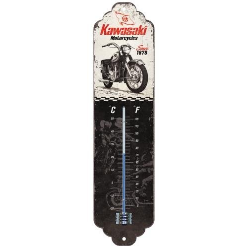 Termometr Kawasaki Since 1878 Nostalgic-Art Merchandising