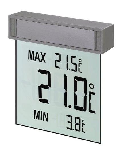 Termometr okienny cyfrowy, elektryczny na baterie 105x97x23mm Vision 30.1025 TFA OOTB