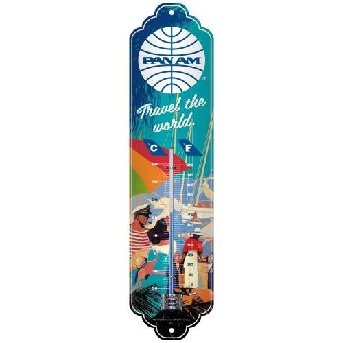 Termometr Pan Am-Travel The World Nostalgic-Art Merchandising