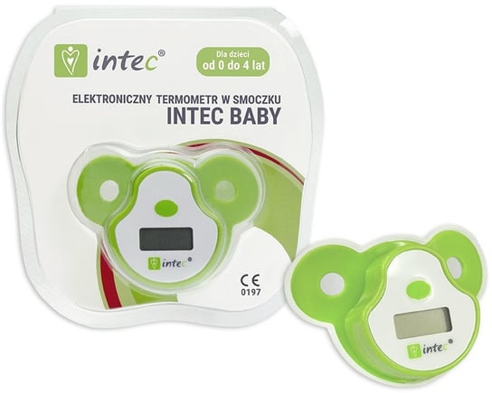 Termometr w smoczku INTEC Baby Intec