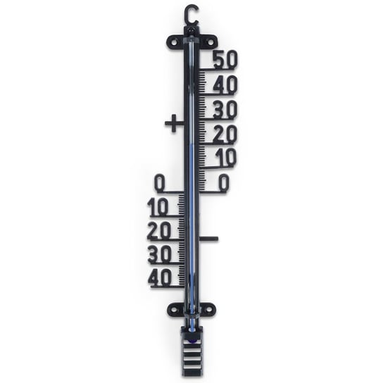 Termometr zewnętrzny czarny 25 cm miernik temperatury ProGarden