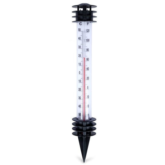 Termometr zewnętrzny wbijany biały 23 cm miernik temperatury ProGarden