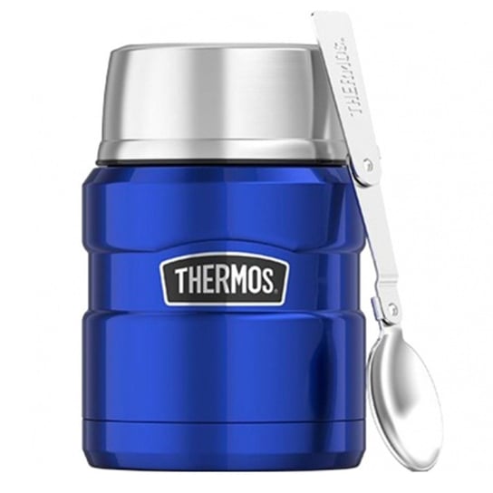 Termos na jedzenie Thermos Stainless King™ Food Flask 0,47 l - metalic blue Thermos