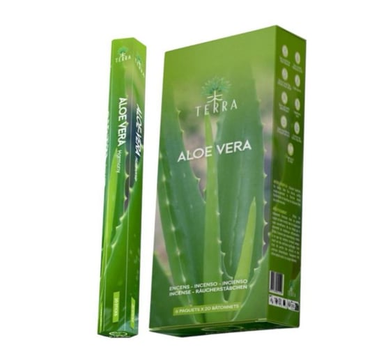 Terra Aloe Vera kadzidełka 20 szt. aloesowe Terra