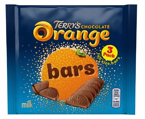 Terry's Chocolate Orange Bars 3 Pack 105g Inna marka