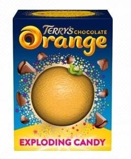 Terry's Chocolate Orange Exploding Candy 147 g Terry's TERRY