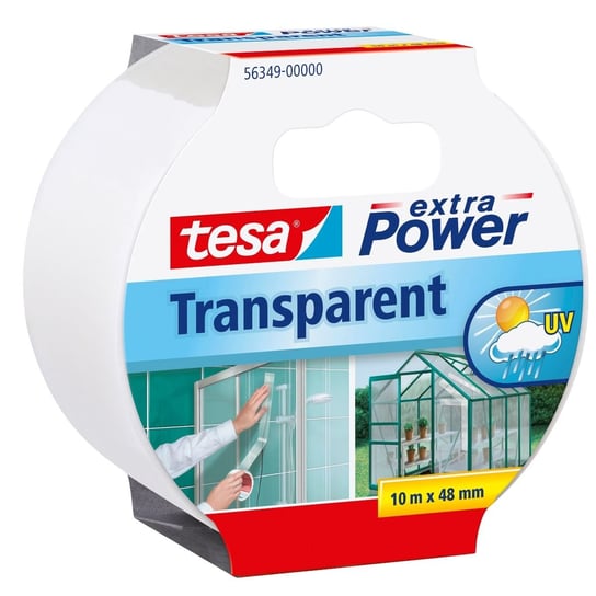 Tesa Extra Power Taśma Naprawcza Wodoodporna Przezroczysta 10m x 50mm TESA