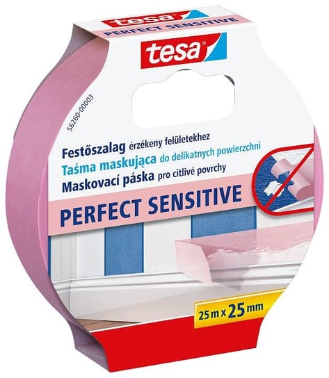 Tesa, taśma malarska, Perfect, różowa TESA