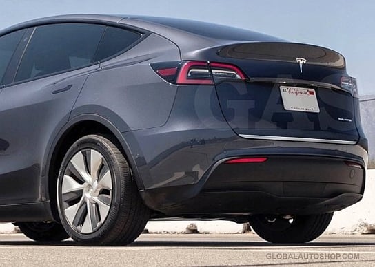 Tesla Model Y 2019+ Listwa CHROM na Klapę Martig