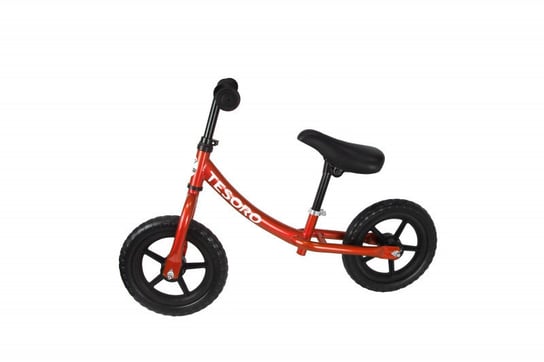 Tesoro, rowerek biegowy dla dzieci PL-8, czerwony metalic Tesoro