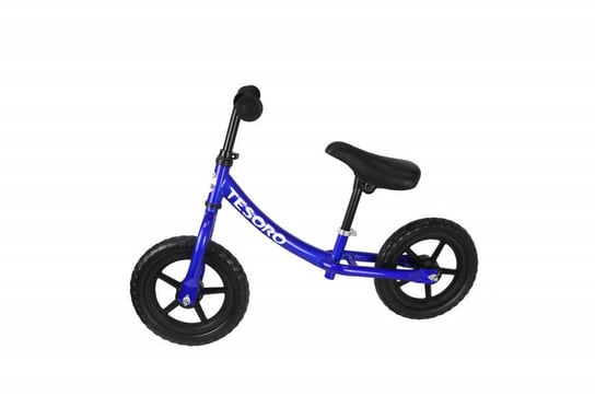 Tesoro, rowerek biegowy dla dzieci PL-8, niebieski Metalic Tesoro